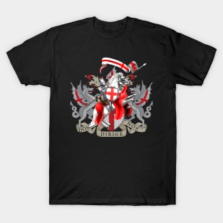 English Knight with coat of arms T-Shirt